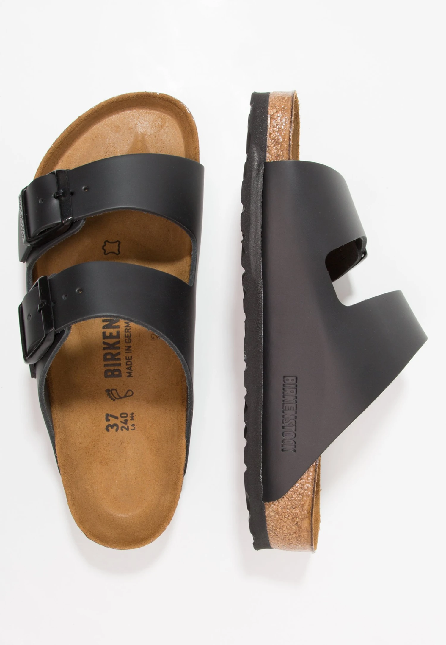 Birkenstock Arizona - Pantoffels - Black 4 Birkenstock Arizona - Pantoffels - Black - Afbeelding 2