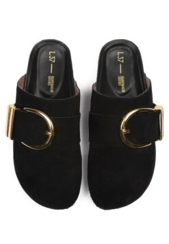 L37 Cherry Bomb - Pantoffels - Black -Verfijnd Schoen Winkel 08eecc4e126b4616abf1a55d961734c9