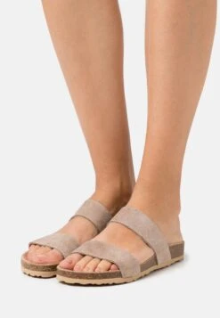 Bianco Twin Strap - Muiltjes - Sand