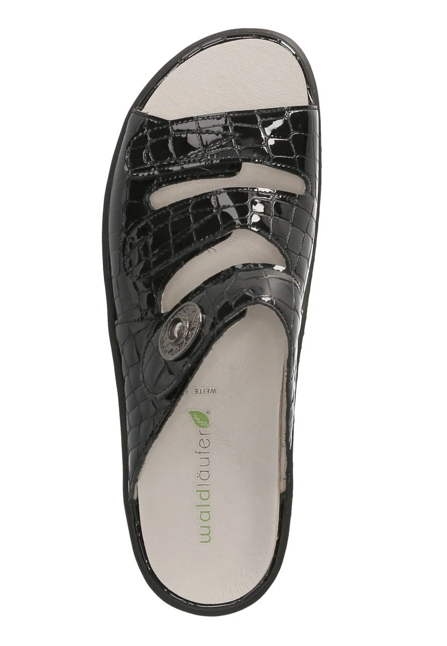 WALDLÄUFER Heria - Muiltjes - Schwarz 4 WALDLÄUFER Heria - Muiltjes - Schwarz - Afbeelding 2