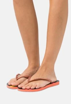 Havaianas Slim Tropical - Teensandalen - Salmon