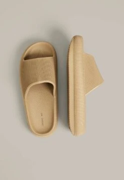 Oysho Badslippers - Brown -Verfijnd Schoen Winkel 1529cbf64b3844f8942fa4b22665064b