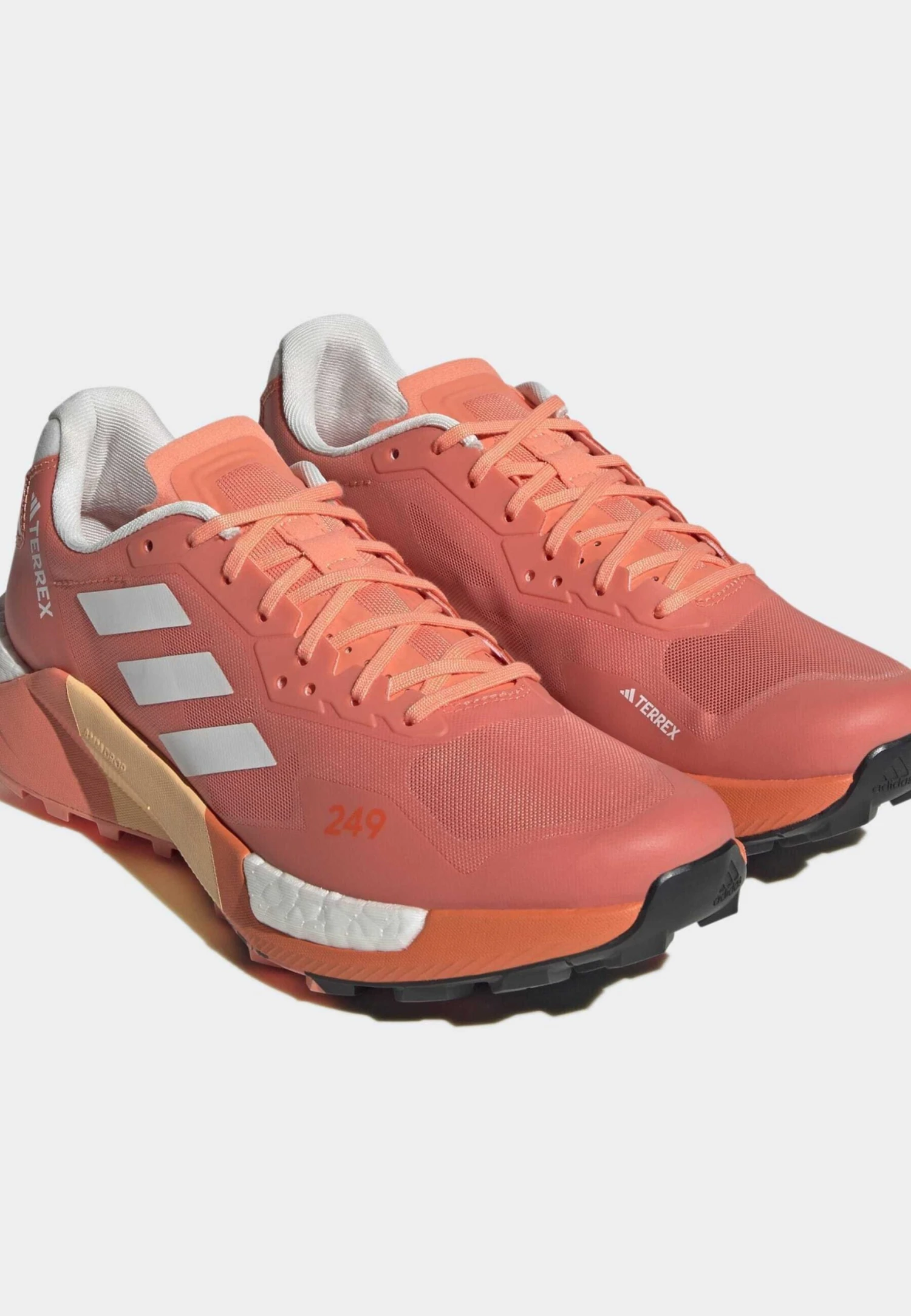 Adidas Sportswear Terrex Agravic Ultra Trail Running- Sneakers Laag - Coral Fusion Crystal White Impact Orange 4 Adidas Sportswear Terrex Agravic Ultra Trail Running- Sneakers Laag - Coral Fusion Crystal White Impact Orange - Afbeelding 2