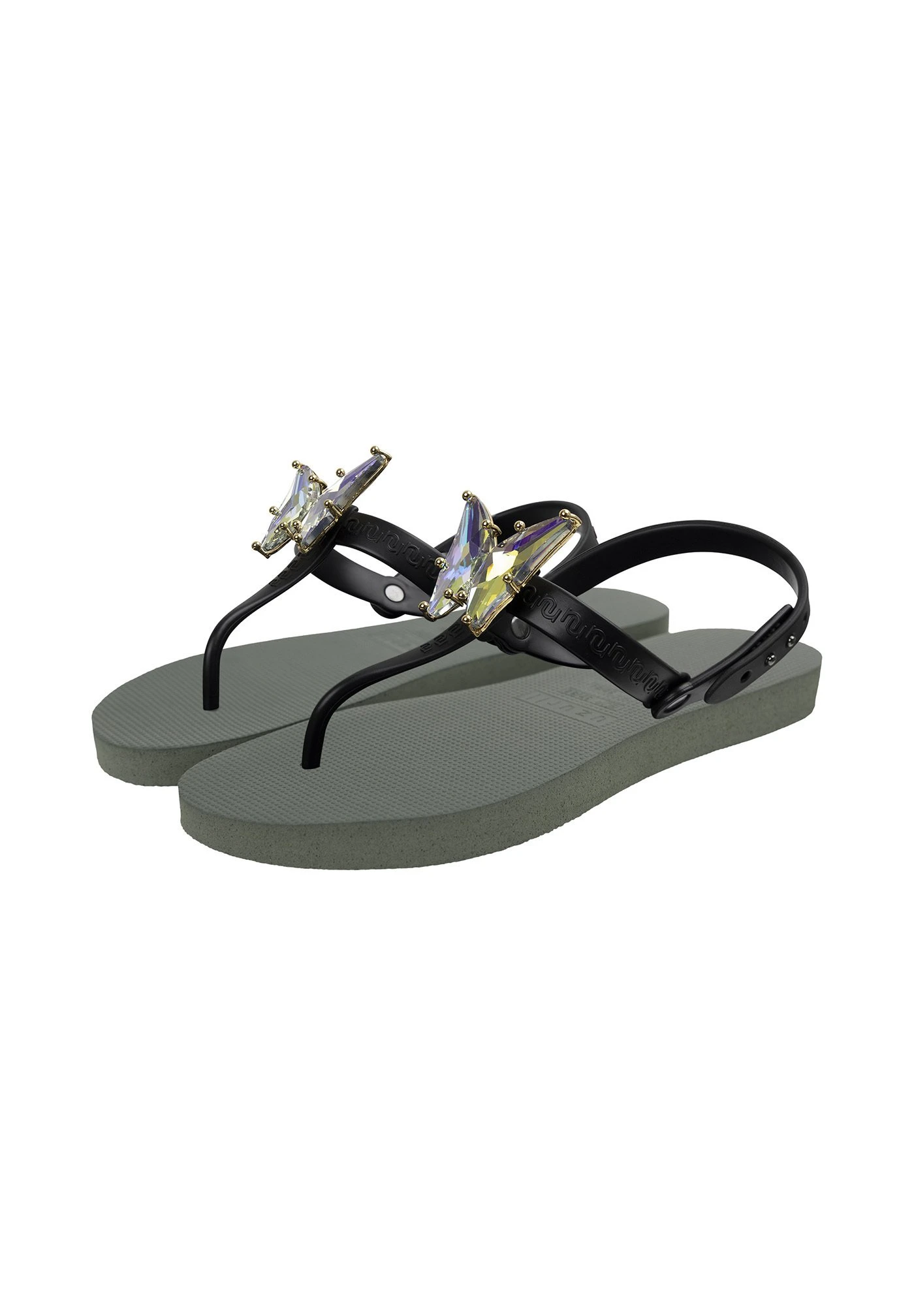 Bee - Teensandalen - Army Green 4 Bee - Teensandalen - Army Green - Afbeelding 2