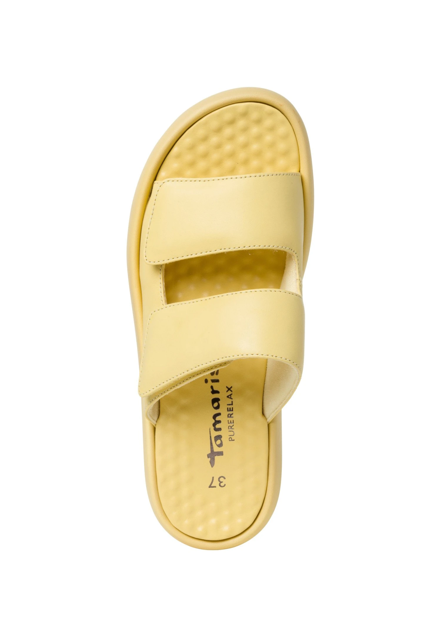 Tamaris Pure Relax- Muiltjes Met Hak - Soft Lemon 6 Tamaris Pure Relax- Muiltjes Met Hak - Soft Lemon - Afbeelding 4