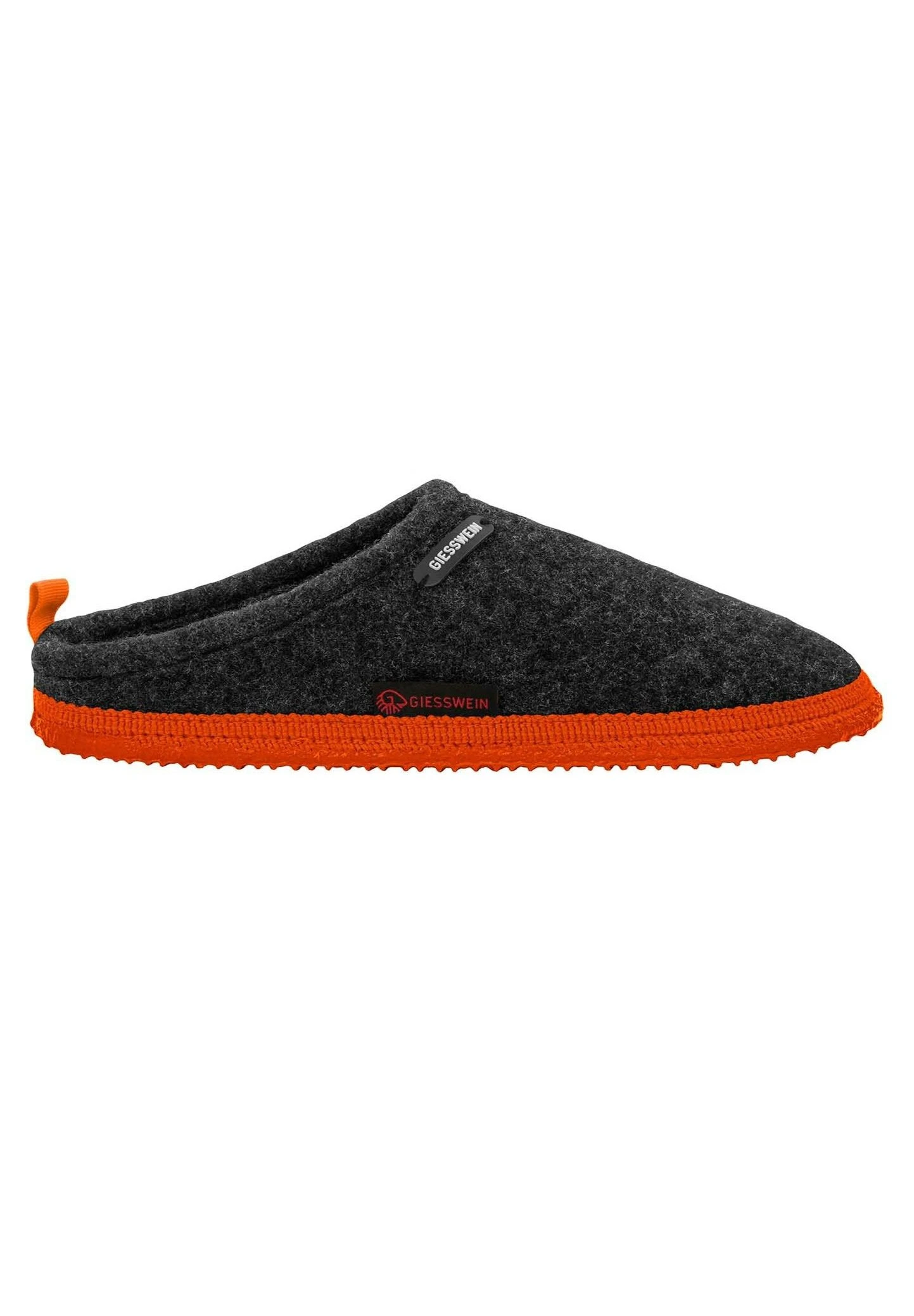 Giesswein Woolpops - Pantoffels - Anthrazit/Neonorange 9 Giesswein Woolpops - Pantoffels - Anthrazit/Neonorange - Afbeelding 7