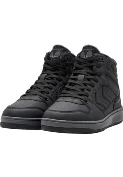 Hummel St. Power Play Mid Tex - Sneakers Hoog - Black -Verfijnd Schoen Winkel 204cb82e1320489b83101442313287b2