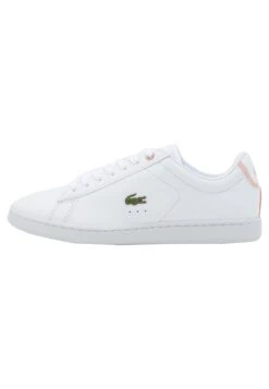 Lacoste Carnaby Evo- Sneakers Laag - White/Light Pink -Verfijnd Schoen Winkel 20e71088f0204497832b234efb284ec1