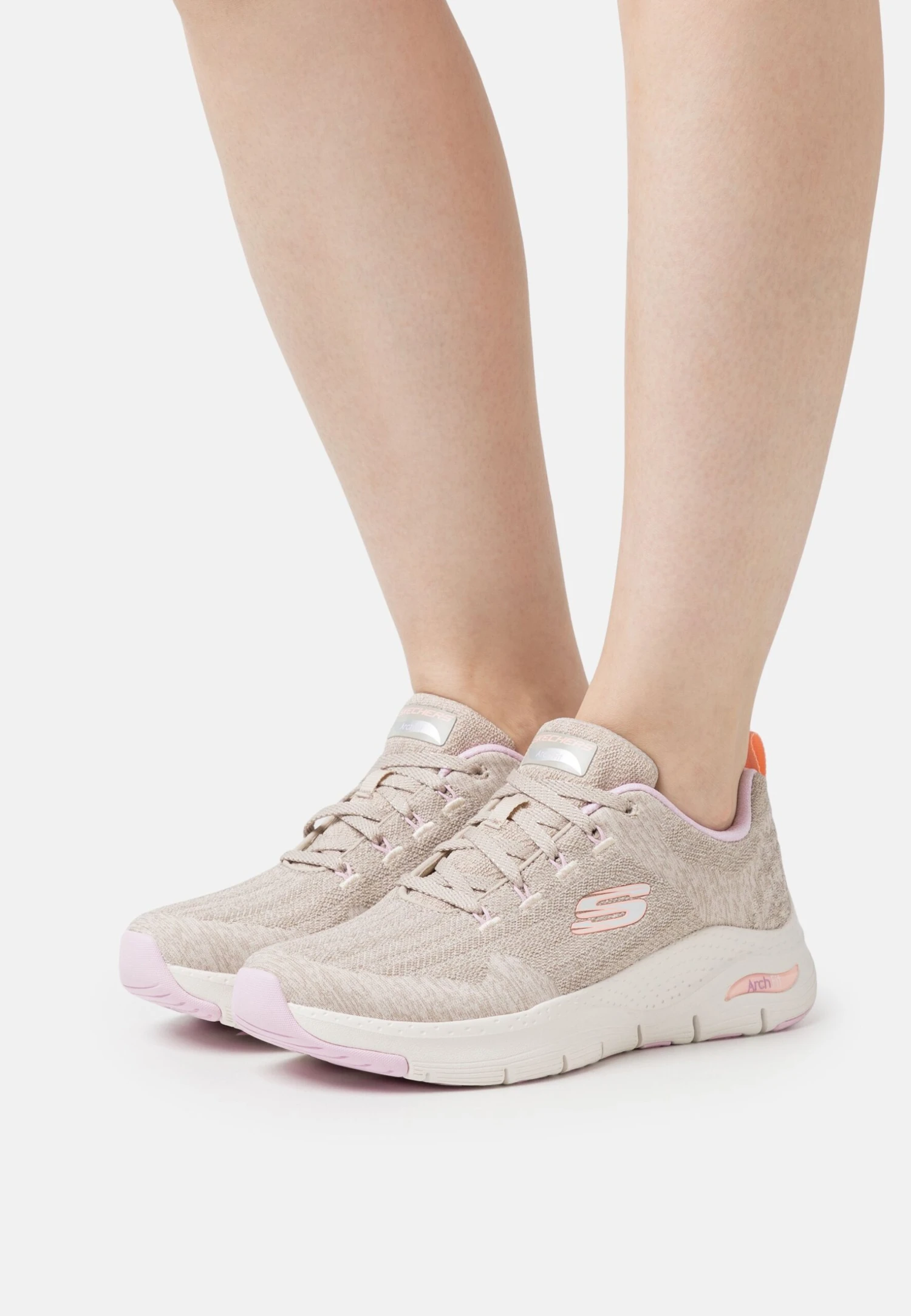 Arch Fit - Sneakers Laag - Taupe/Lavender/Coral 3 Arch Fit - Sneakers Laag - Taupe/Lavender/Coral