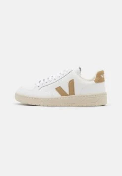 Veja V-12 - Sneakers Laag - Extra White/Dune -Verfijnd Schoen Winkel 231ee3f7f1034400b34a775346301383