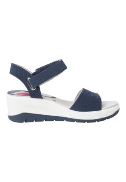 Jana Sandalen Met Plateauzool - Navy -Verfijnd Schoen Winkel 25b55c5bcf244076817b0a6c2105f7d6