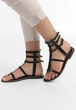 Dreimaster Sandalen - Schwarz