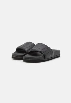 AllSaints Shay Slider - Muiltjes - Black -Verfijnd Schoen Winkel 2d86e1a12b6c4312a9c48bf992de49d8