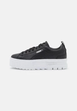 Puma Mayze Classic - Sneakers Laag - Black/White -Verfijnd Schoen Winkel 2e3a06f0e26f4f8c950c8198ecf319e3