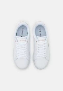 Lacoste Carnaby Evo- Sneakers Laag - White/Light Pink -Verfijnd Schoen Winkel 352b6edc37224a4cb159510cd4376bab