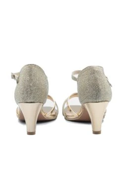 ArtemisMid High Heel With Buckle Ankle Strap - Sandalen - Gold -Verfijnd Schoen Winkel 37f0fd51a42040e9ac7f26845c8036eb