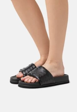 AllSaints Shay Slider - Muiltjes - Black