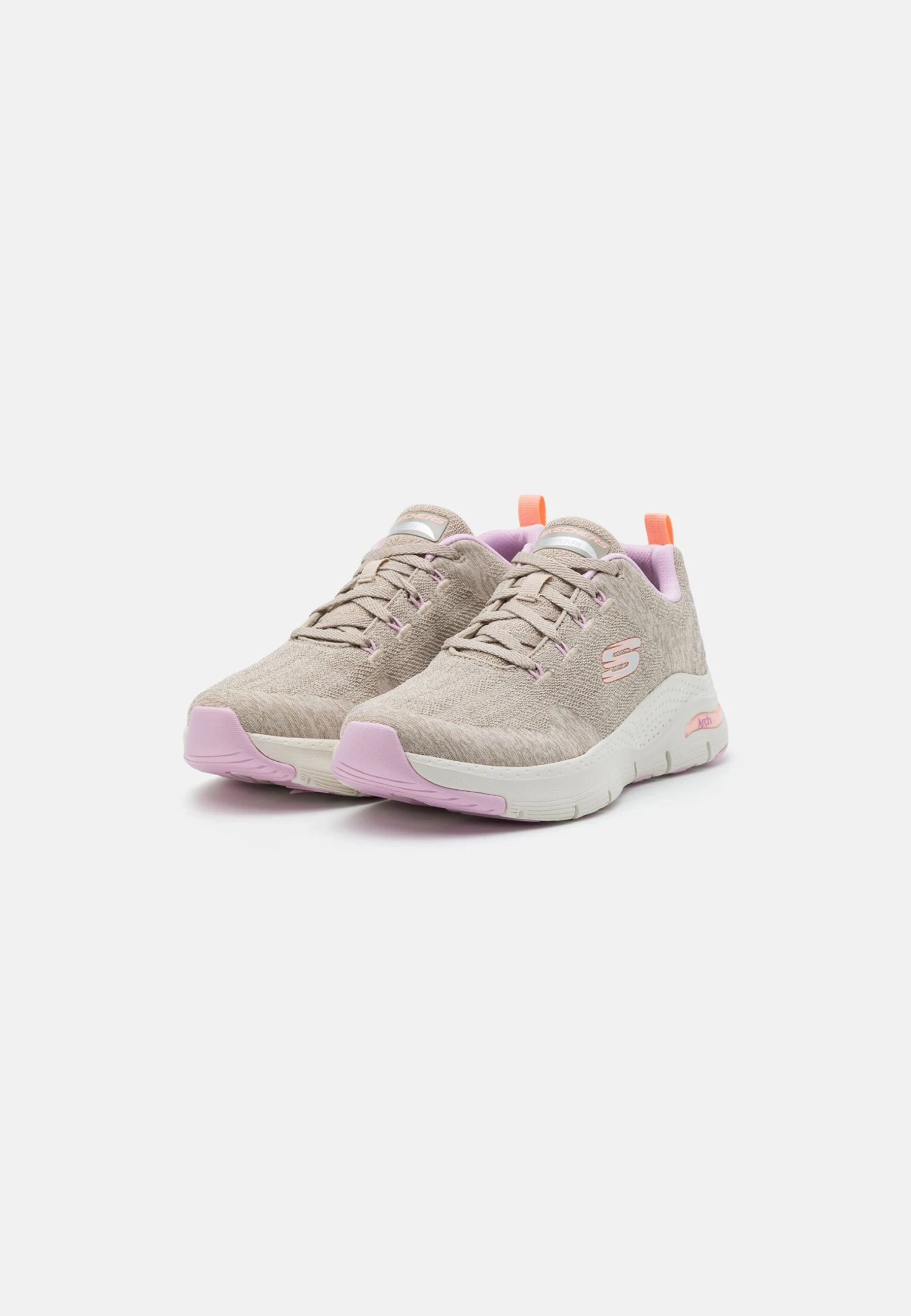 Arch Fit - Sneakers Laag - Taupe/Lavender/Coral 5 Arch Fit - Sneakers Laag - Taupe/Lavender/Coral - Afbeelding 3