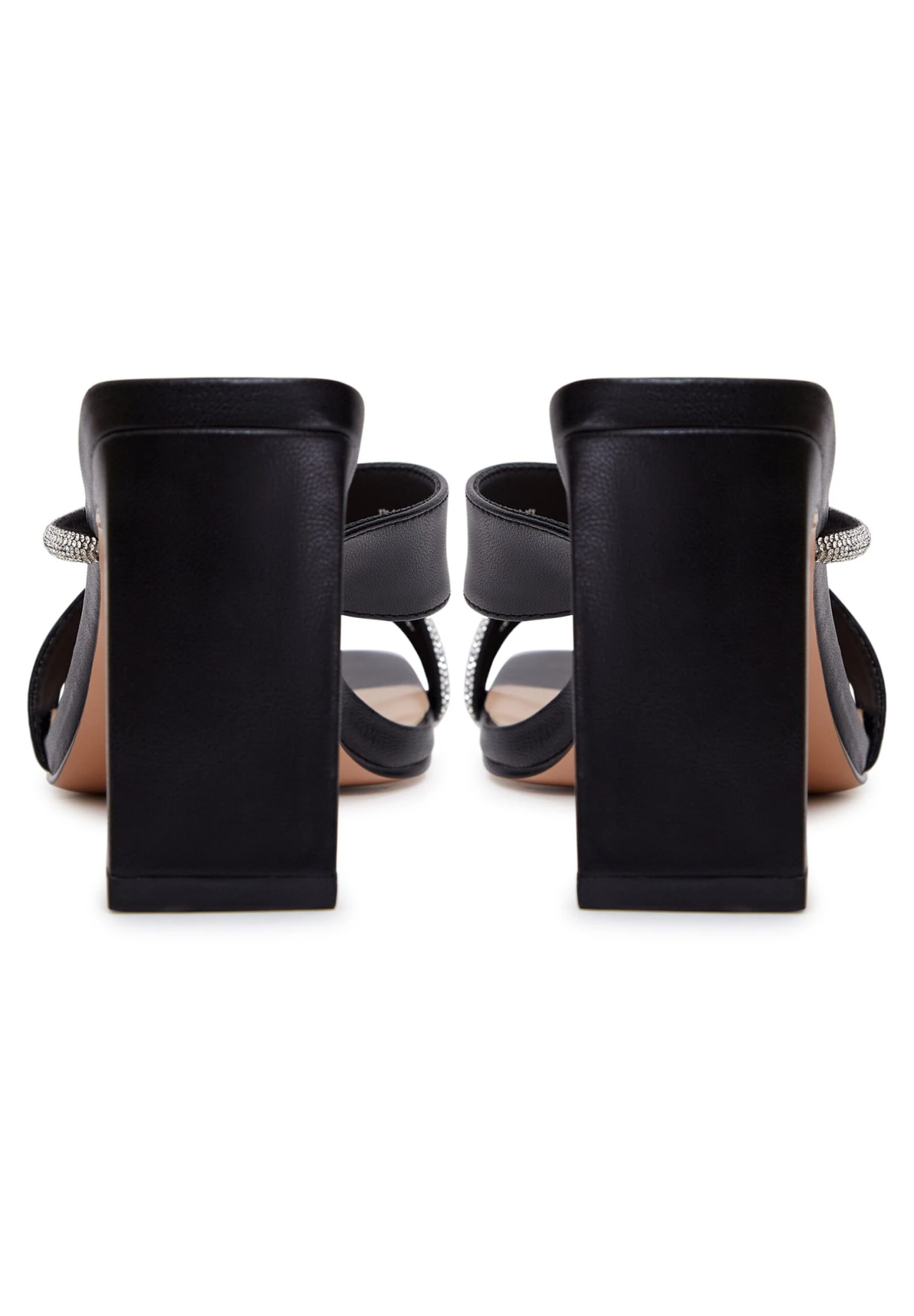 1659 - Cesare Gaspari High Heeled Sandals Leather High Heeled Sandals - Sandals - Cesare Gaspari - Muiltjes Met Hak - Black 10 1659 - Cesare Gaspari High Heeled Sandals Leather High Heeled Sandals - Sandals - Cesare Gaspari - Muiltjes Met Hak - Black - Afbeelding 8