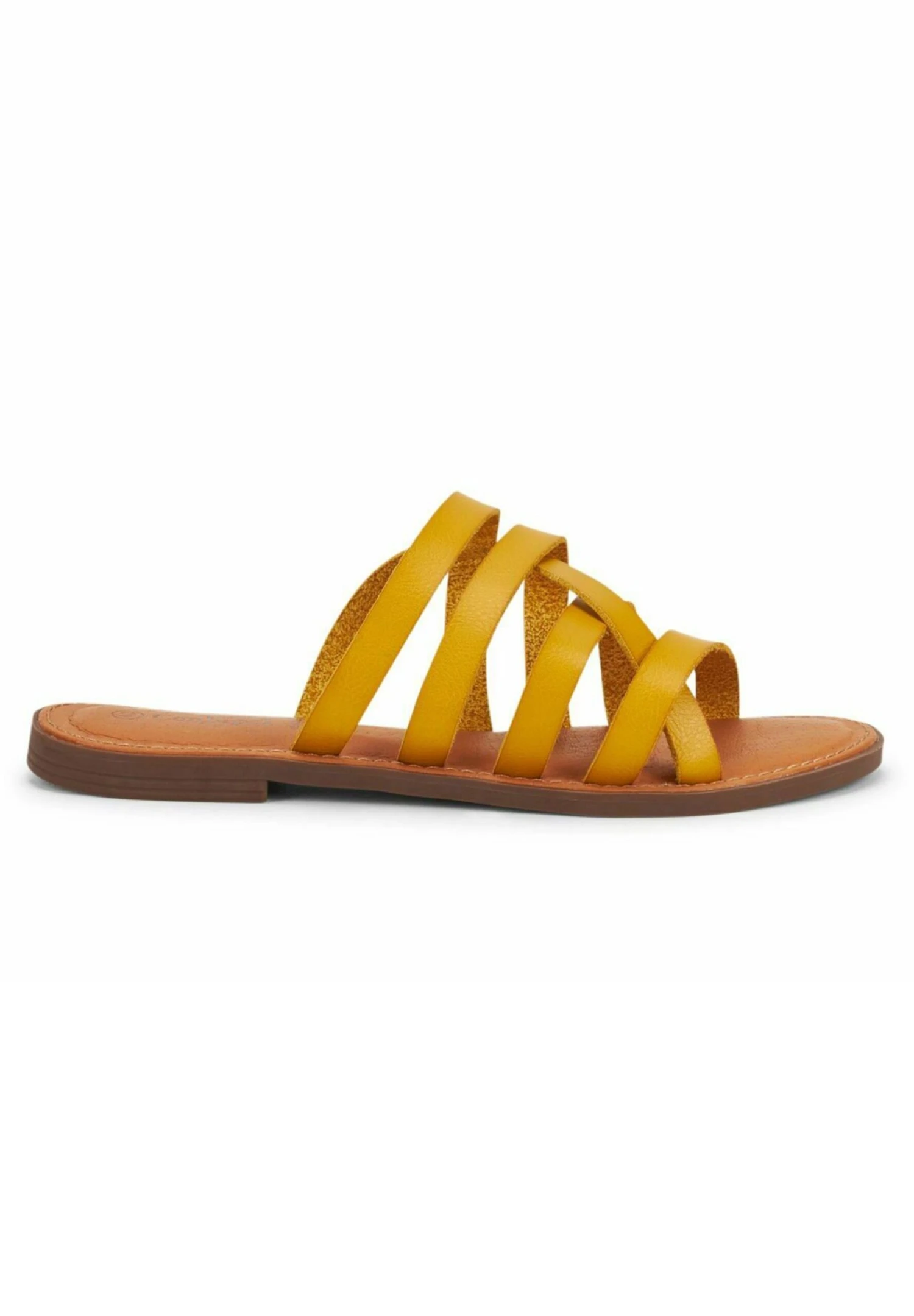 With Straps - Muiltjes - Mustard 4 With Straps - Muiltjes - Mustard - Afbeelding 2