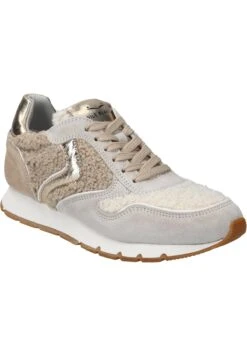 Voile Blanche Julia- Sneakers Laag - Beige -Verfijnd Schoen Winkel 518790eb47134318acd524ad1b64e680