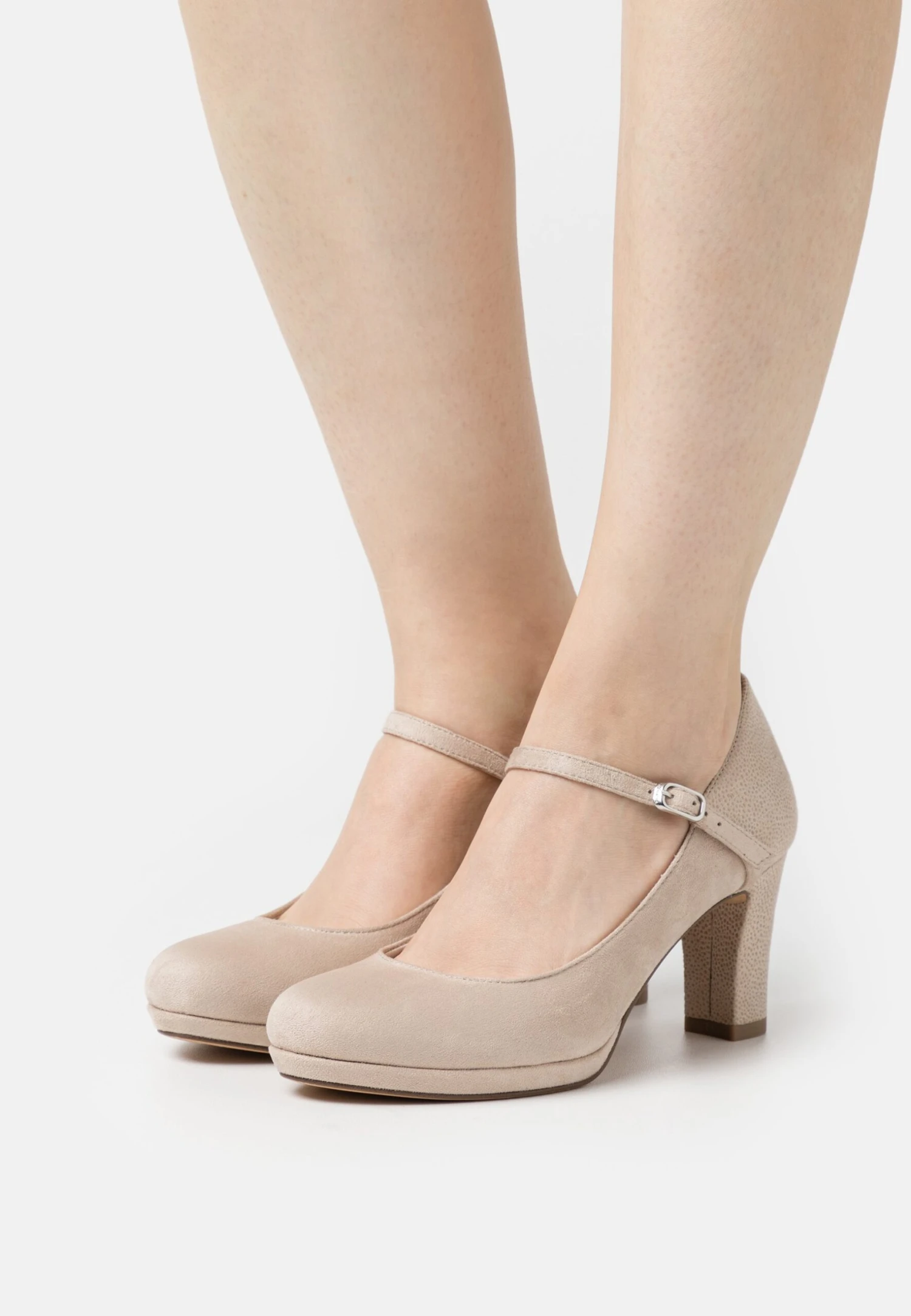 Tamaris Plateaupumps - Ivory Comb 3 Tamaris Plateaupumps - Ivory Comb