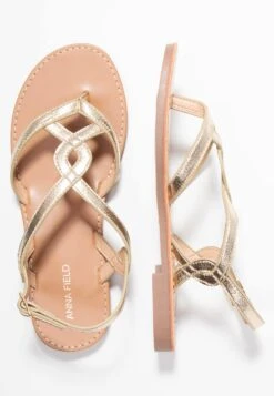 Anna Field Teensandalen - Gold -Verfijnd Schoen Winkel 54069422980d4b019b566295f33b3148