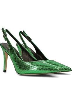Klassieke Pumps - Groen -Verfijnd Schoen Winkel 57305a11d7874751b37e7b059c32e4ab