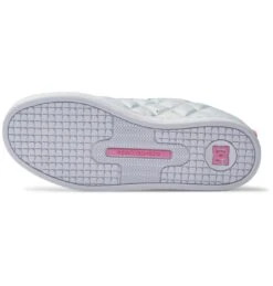 DC SHOES Court Graffik Se - Sneakers Laag - White/Metallic Silver/Pink -Verfijnd Schoen Winkel 5850d44de02d4c329460a70edc91da8d