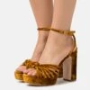 Loeffler Randall Rivka - Sandalen Met Hoge Hak - Ochre