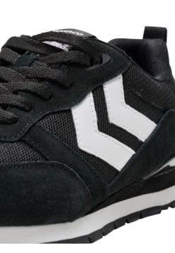 Hummel Monaco 86 - Sneakers Laag - Black White -Verfijnd Schoen Winkel 608b2aeb7764458db1a7b9e16574c491