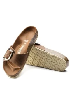 Birkenstock Muiltjes - Cognac -Verfijnd Schoen Winkel 6449658cf2794b9b9065be7717c1fb50