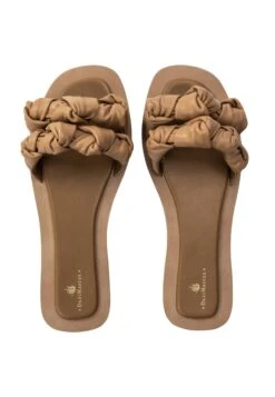 Dreimaster Muiltjes - Kamel -Verfijnd Schoen Winkel 6676c3a4ddb247499da2c1ff89ce8033