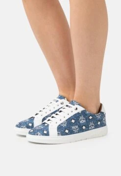 MCM Terrain Derby- Sneakers Laag - Denim