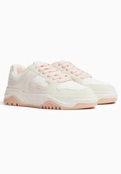 BERSHKA Chunky- Sneakers Laag - Pink -Verfijnd Schoen Winkel 72e3ec14d8fa4116ae15dd943bdc93e0