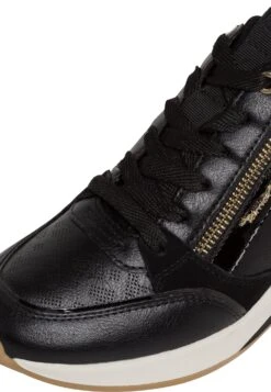 Tamaris Sneakers Laag - Black Comb -Verfijnd Schoen Winkel 732ef8c19c1049a095ec98c7921bf98b