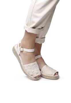 Toni Pons Eulalia - Sandalen Met Plateauzool - Cru