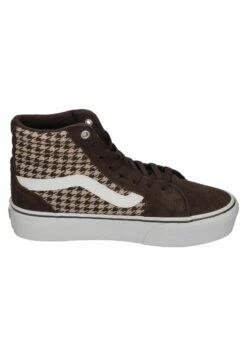 Vans Filmore Hi Platform Plaid - Sneakers Hoog - Plaid Mix Brown White -Verfijnd Schoen Winkel 78341c0e14964968bc3a00600d336310