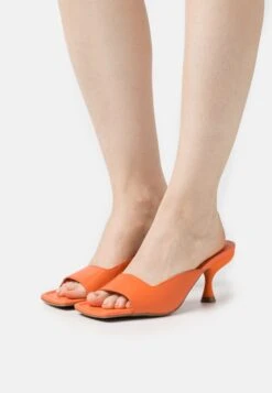 Marks & Spencer Muiltjes Met Hak - Tangerine