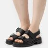 Pier One Leather- Sandalen - Black -Verfijnd Schoen Winkel 78e54eccd9e44fe8b9b433cbbbee109e