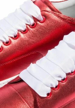 Fiamma - Sneakers Laag - Red Metallic -Verfijnd Schoen Winkel 799755504a9d4108a823530f96a00253