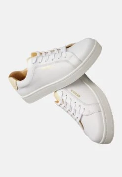 Original Draft Be - Sneakers Laag - Weiß/Gelb -Verfijnd Schoen Winkel 7a6d59763d8447c294d5acdb249664f2