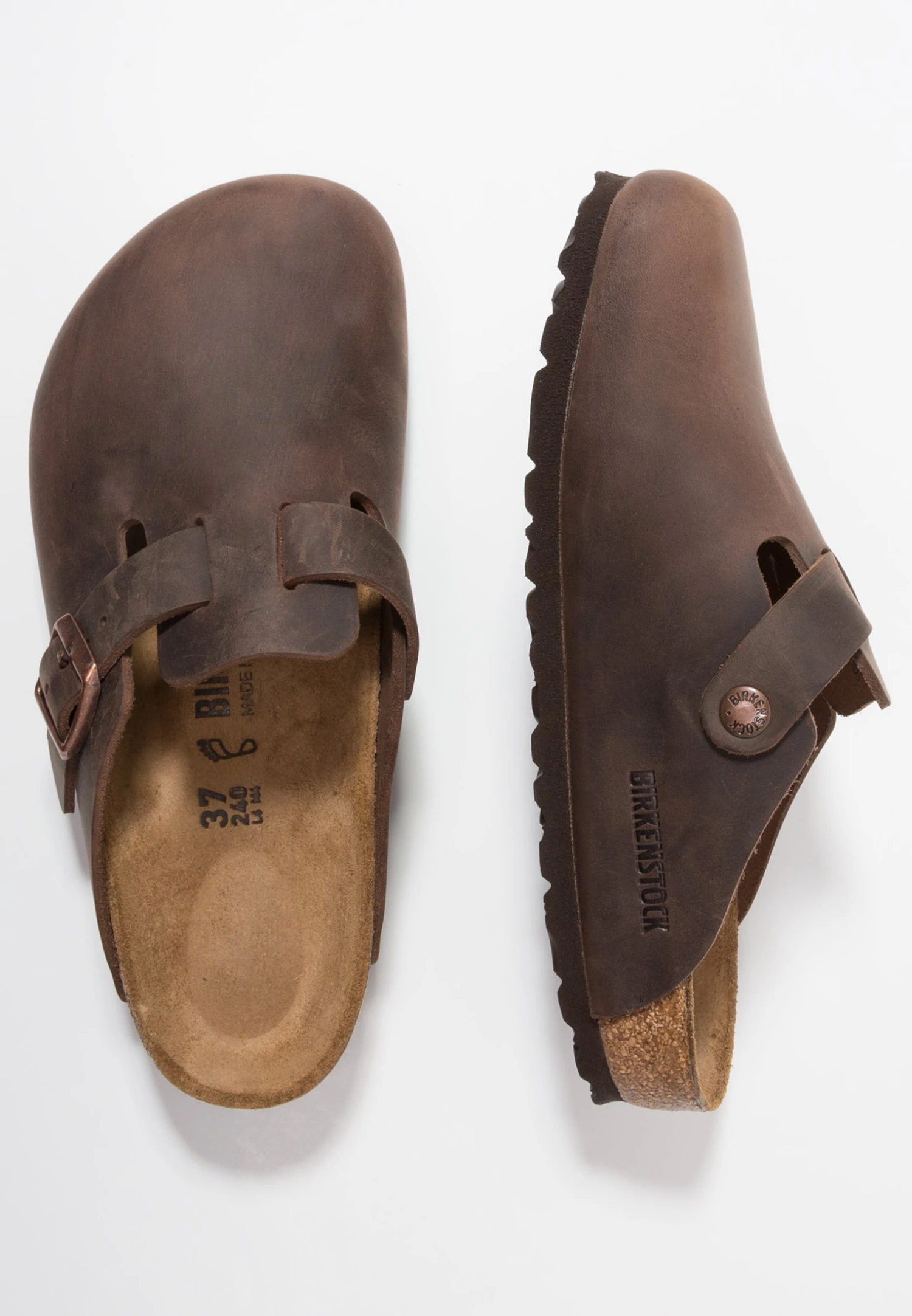 Birkenstock Boston - Pantoffels - Habana 4 Birkenstock Boston - Pantoffels - Habana - Afbeelding 2
