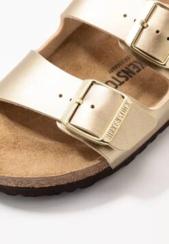 Birkenstock Arizona Bf Narrow - Pantoffels - Gold -Verfijnd Schoen Winkel 7c90fdb63cb44c3fb729590280578718