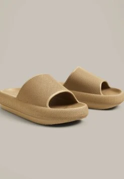 Oysho Badslippers - Brown -Verfijnd Schoen Winkel 8063f93a08184fa191c11de0899e69a9