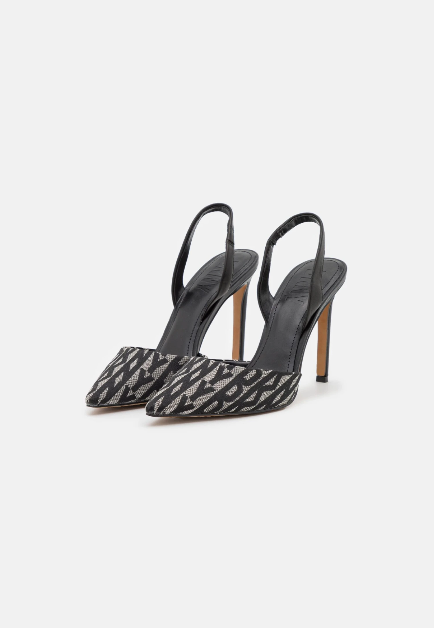DKNY Macia Slingback- Klassieke Pumps - Black/Eggnog 5 DKNY Macia Slingback- Klassieke Pumps - Black/Eggnog - Afbeelding 3