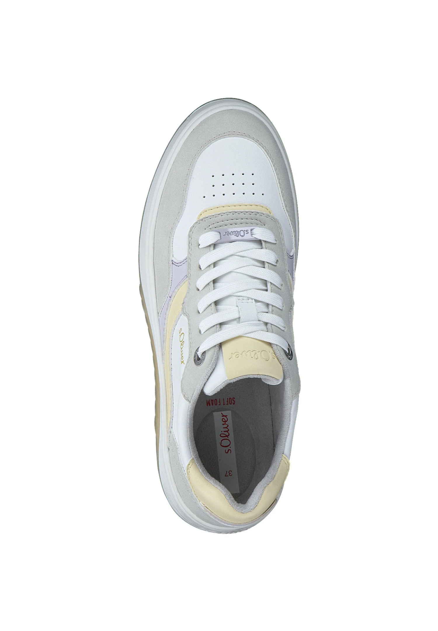 S.Oliver Sneakers Laag - White Comb 5 S.Oliver Sneakers Laag - White Comb - Afbeelding 3