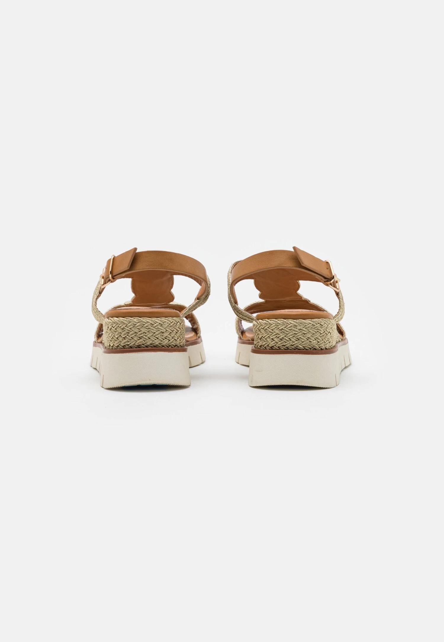 MTNG Klein - Sandalen Met Sleehak - Thread Braid Oro 6 MTNG Klein - Sandalen Met Sleehak - Thread Braid Oro - Afbeelding 4