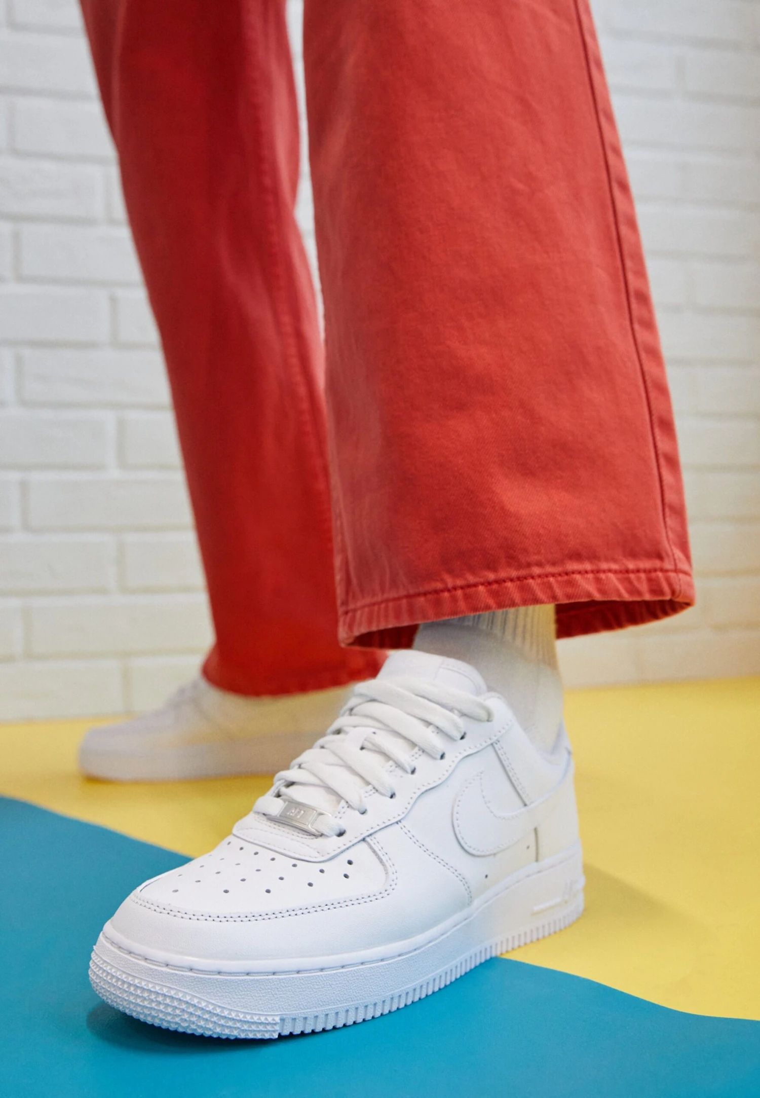 Nike Sportswear Wmns Air Force Rec - Sneakers Laag - White 4 Nike Sportswear Wmns Air Force Rec - Sneakers Laag - White - Afbeelding 2