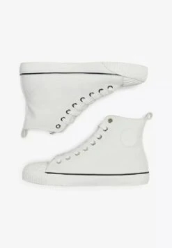 ONLY Bamba - Sneakers Hoog - Blanco -Verfijnd Schoen Winkel 90af59fcac7e428abb8df8cafc209531